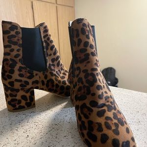 Cheetah booties